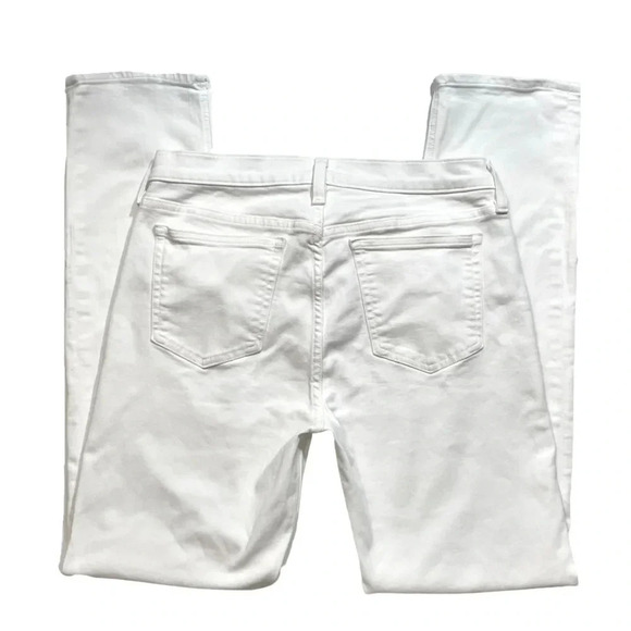 J.Crew White Matchstick Straight Leg Jeans - Picture 5 of 5